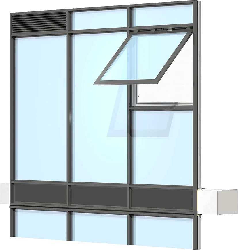 Regal 5250 unitized window wall unit, as illustrated by Regal